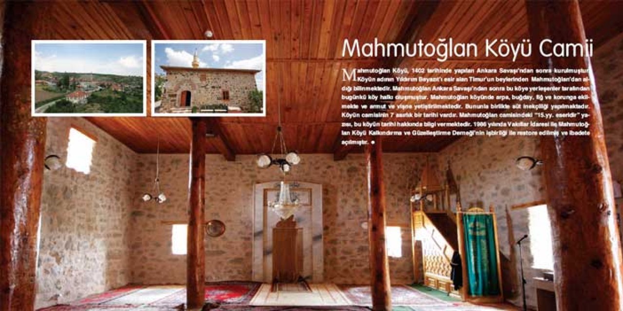 Çubuk’ta tarihi camiler zamana direniyor