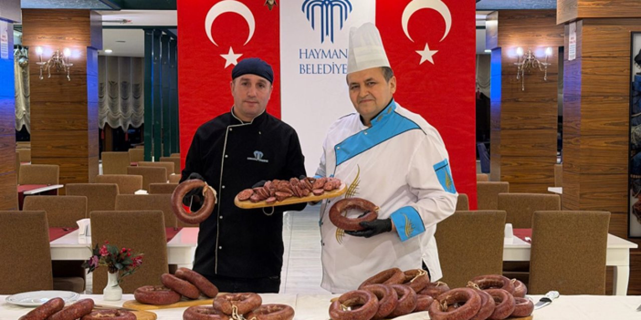 Haymana sucuğu resmen tescillendi: Ankara’nın ilki oldu