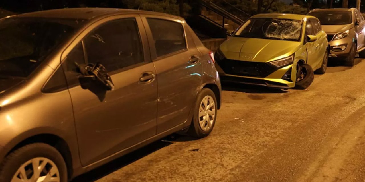 İzmir’de Dehşet Saçan Sürücü: Motosiklete ve 5 Araca Çarpıp Kaçtı!