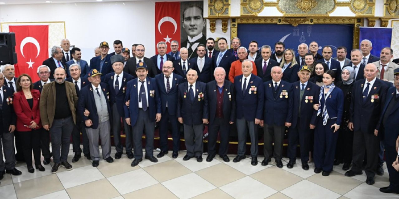 Mamak’ta gaziler ve şehit aileleri aynı masada buluştu