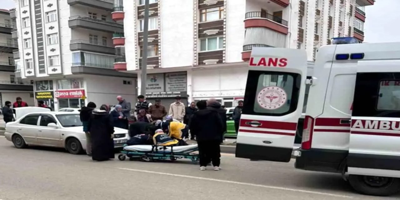 Ankara'da otomobil yayaya çarptı