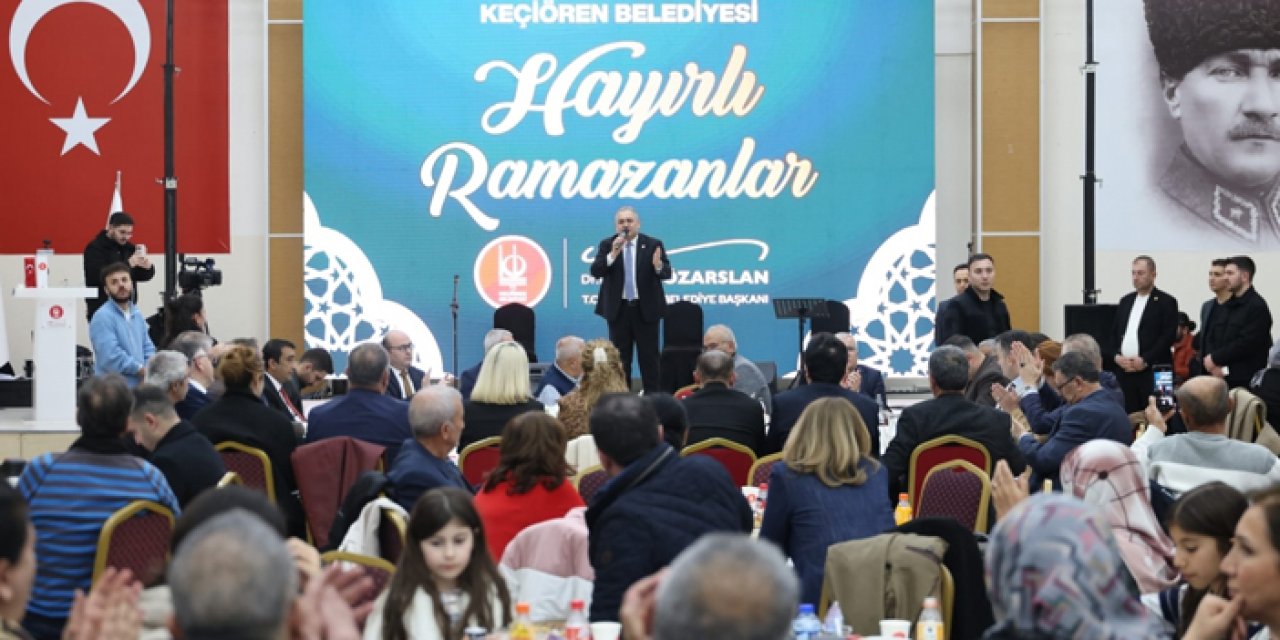 Keçiören’de Başkan Özarslan Kırşehirlilerle iftar sofrasında buluştu