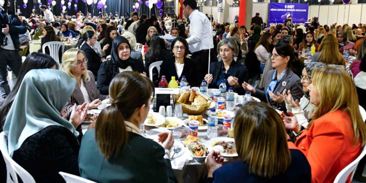 Başkentteki kadınlar iftar sofrasında bir araya geldi