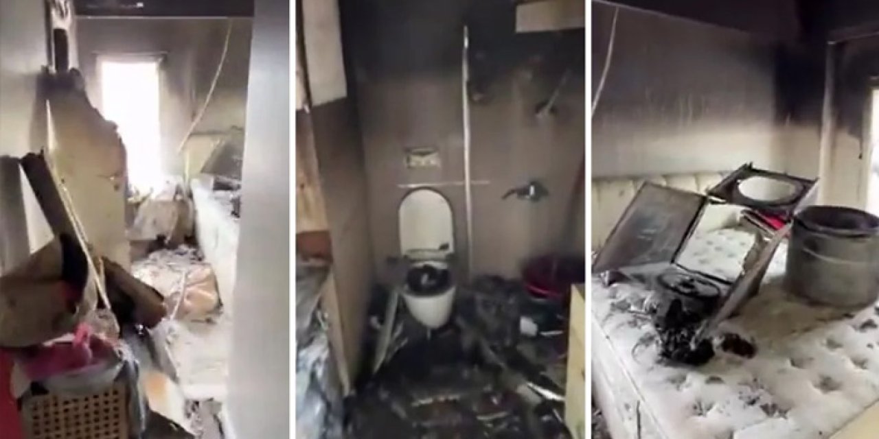 Kurutma Makinesi Dehşeti: Patlamanın Şiddetiyle Tavan Çöktü!