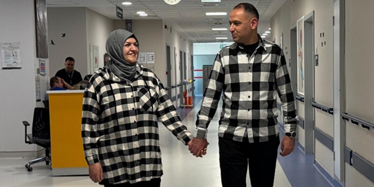 Ankara’da duygulandıran organ nakli hikâyesi: Eşine hayat vermek için 20 kilo verdi