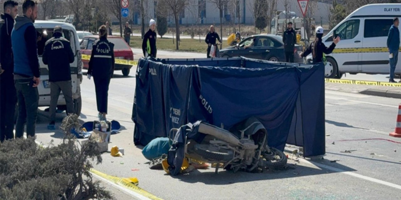 Sipariş Yetiştirmeye Çalışan Kurye Canından Oldu!