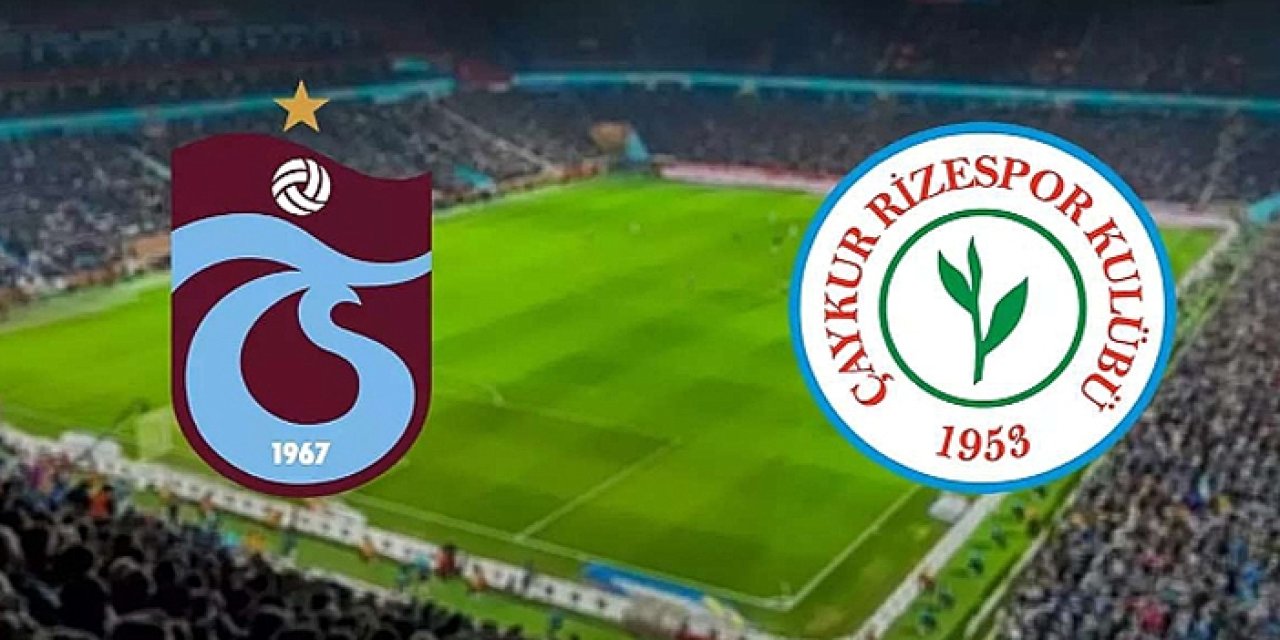 Trabzonspor Rizespor maçı hangi kanalda? Trabzonspor Rizespor maçı nereden izlenir?