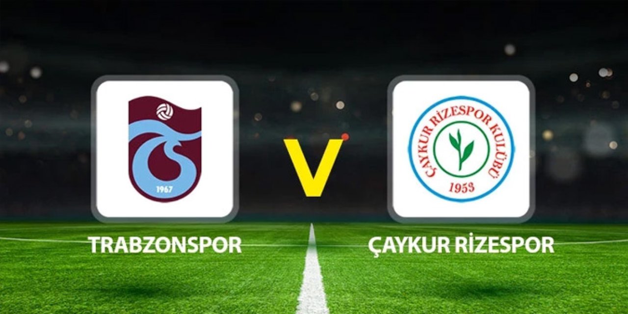 Trabzonspor Rizespor maçı kaç kaç? Trabzonspor Rizespor golleri kim attı?