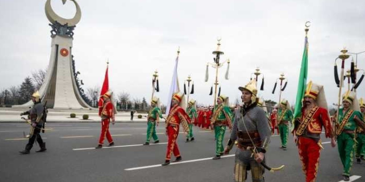 Cumhurbaşkanlığı Külliyesi'nde Ramazan Alayı düzenlendi
