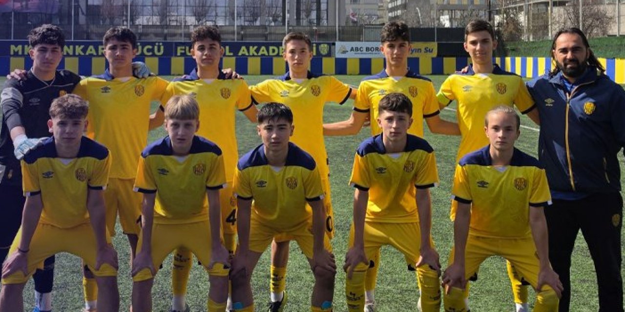 Ankaragücü U14 takımı ligde zafere ulaştı