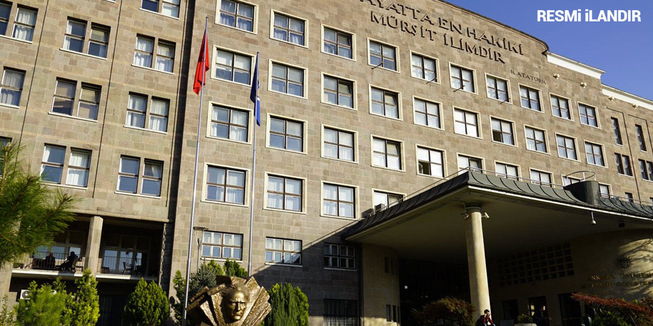 ANKARA ÜNİVERSİTESİ DÜZELTME İLANI