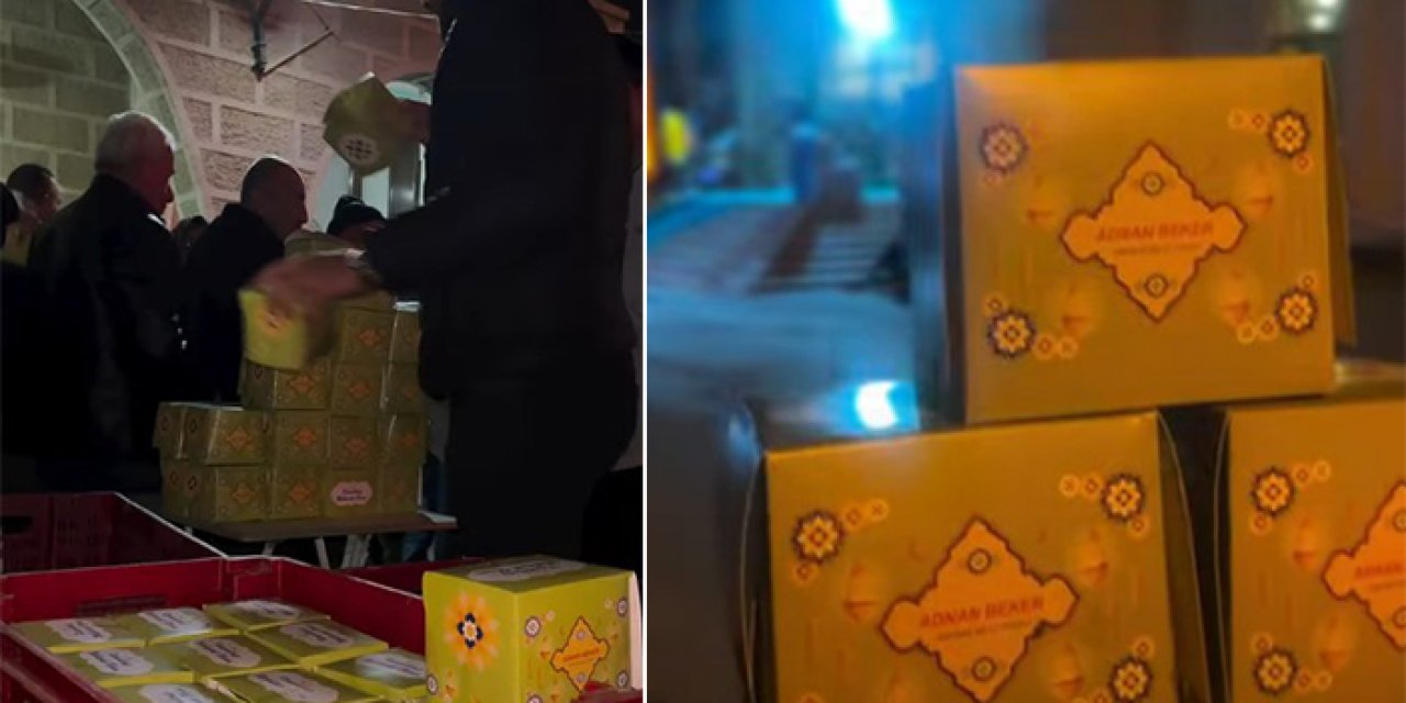 Adnan Beker Kadir Gecesi’ne özel kandil simidi dağıttı