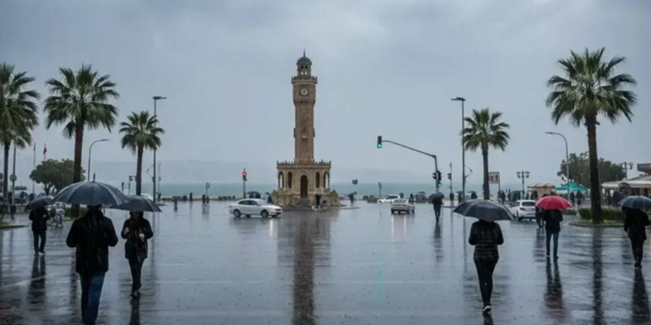 İzmir'e Bayramda "Sağanak" Sürprizi: Sıcaklıklar Hızla Düşüyor