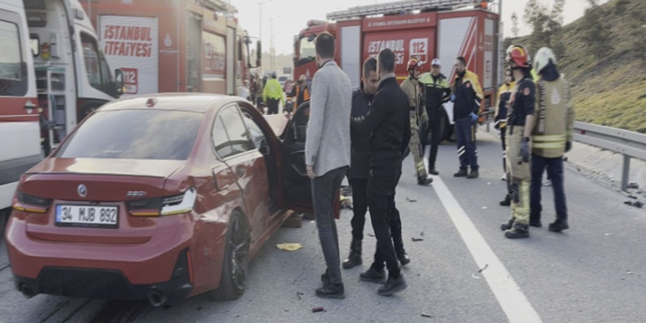 TEM Otoyolu'nda Alkollü Sürücü Dehşeti! 4 Araca Çarptı: 1 Ölü, 1 Yaralı