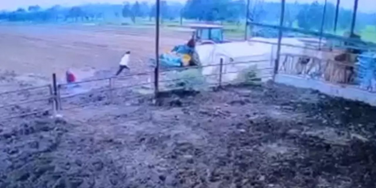 İzmir'de traktöre takılan makineye sıkışan çocuk toprağa verildi