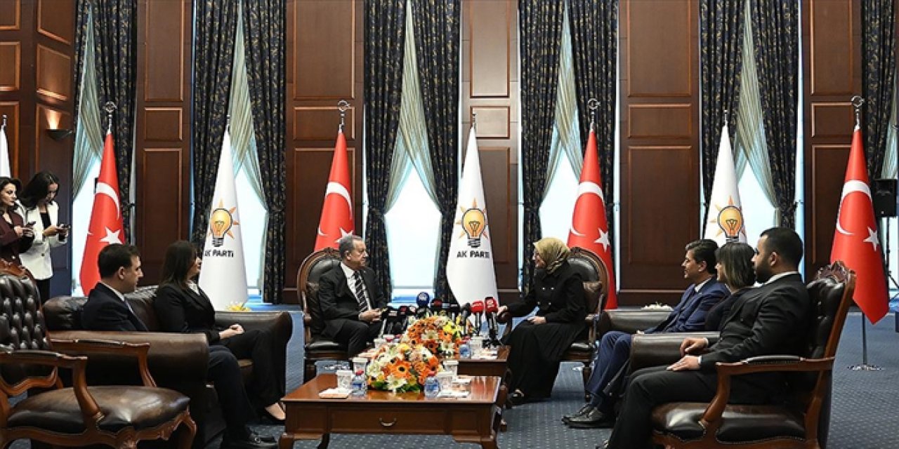 Adalet ve Kalkınma Partisi Genel Merkezi’nde bayram diplomasisi