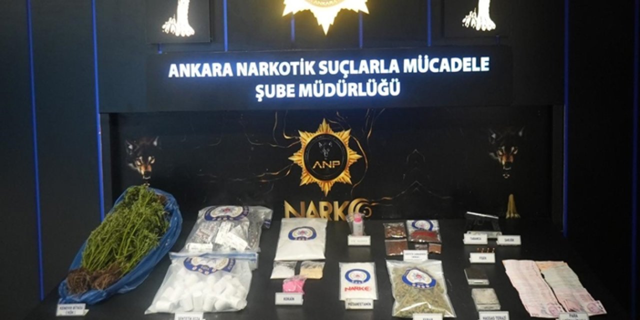 Ankara’da narkotik operasyonlarında 28 kişi tutuklandı