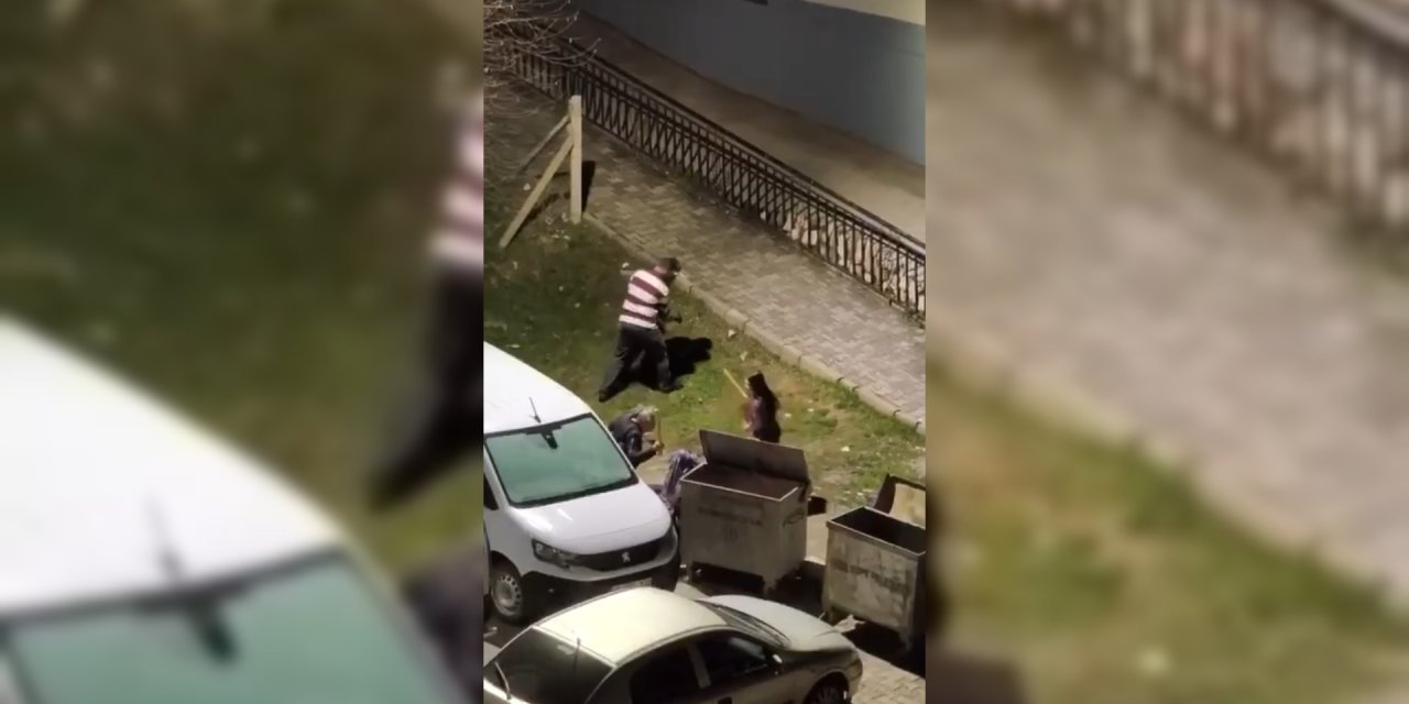 Eski eşiyle tartışan adam, komşuları tarafından dövüldü