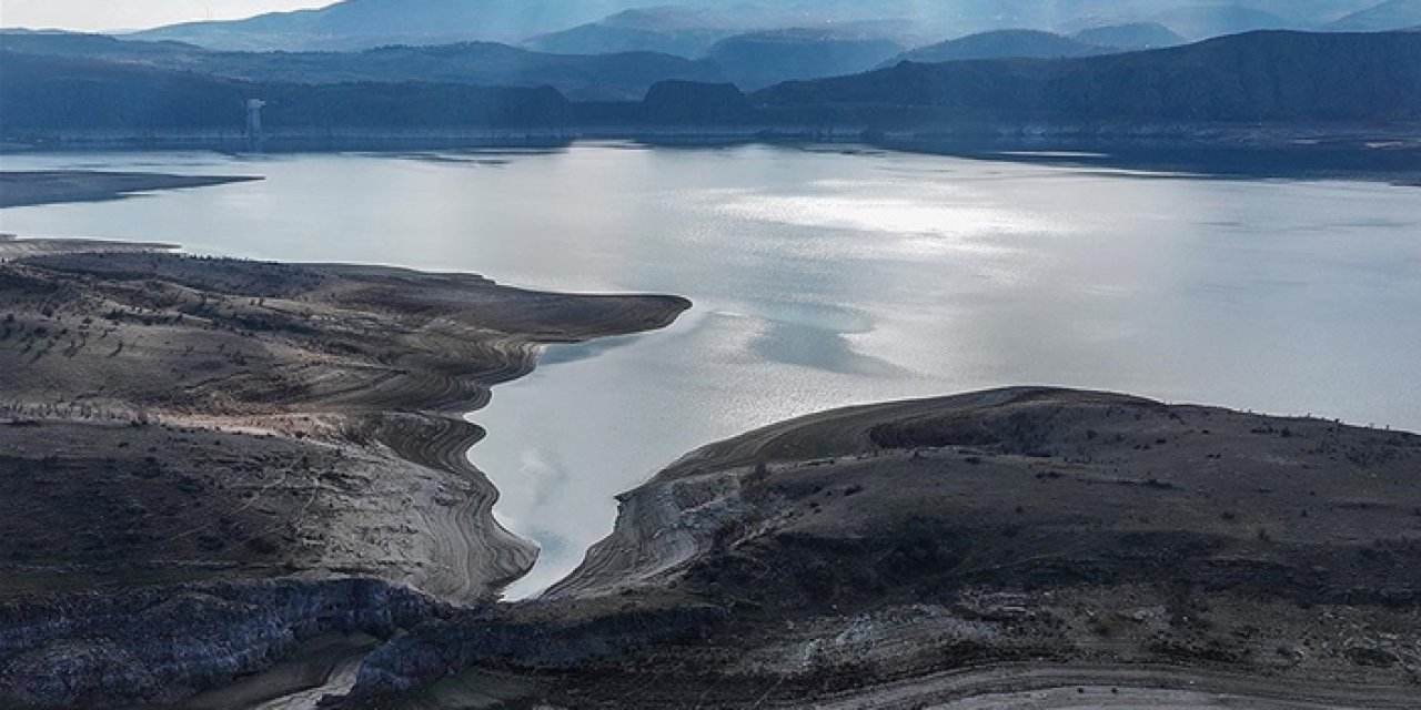Başkentte barajlardaki su seviyesi geriledi