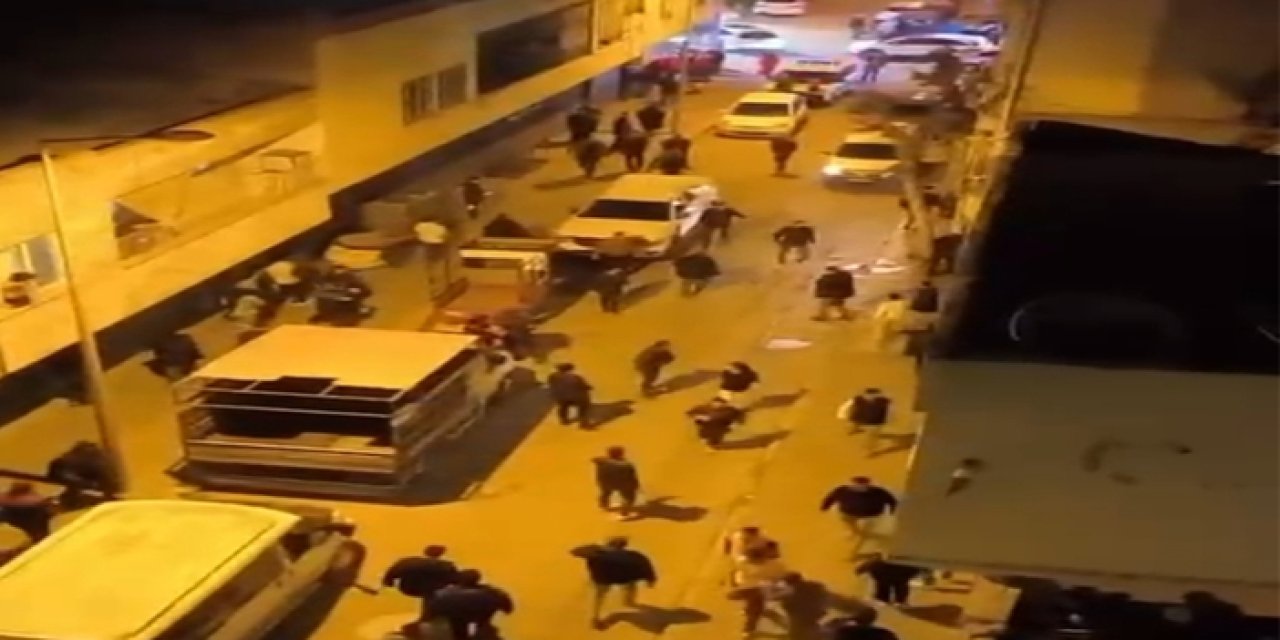 Çocukların tartışması sokağı karıştırdı: 9 kişi yaralandı