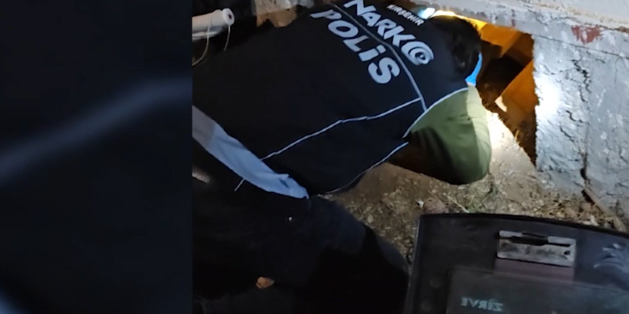 Kırşehir’de bağ evinde ele geçirildi: Tam 1110 adet