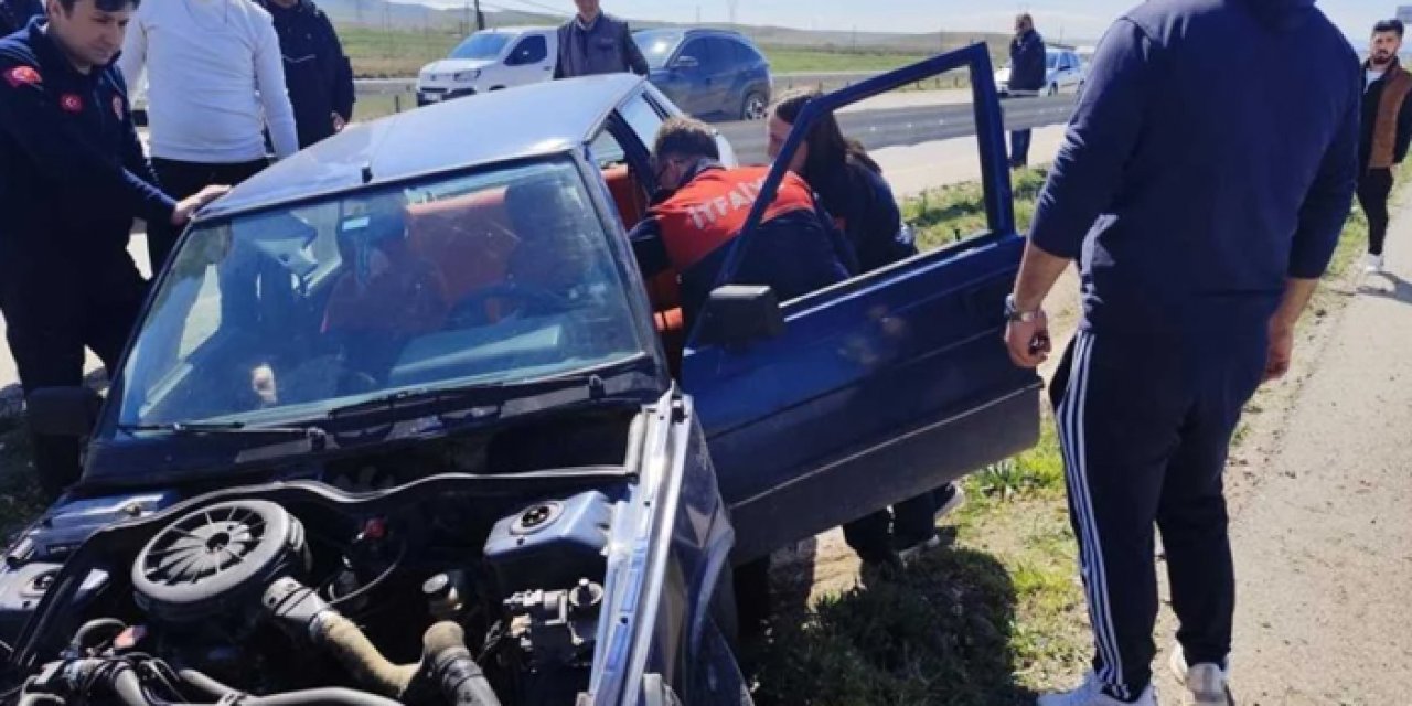 Ankara karayolunda kaza: 1 yaralı