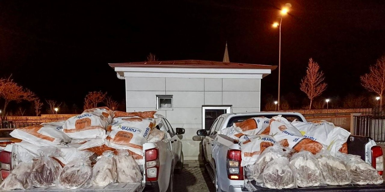 Kırşehir'de yolcu otobüsünün bagajında ele geçirildi