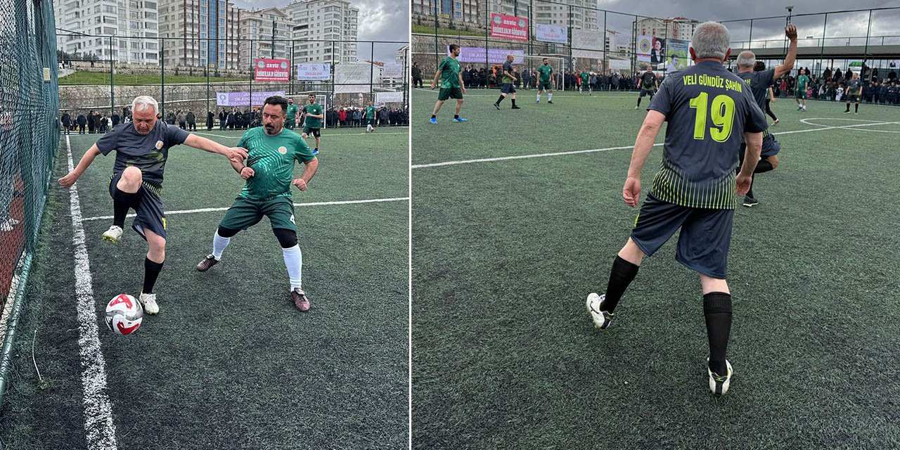 Mamak’ta futbol turnuvası: Başkan Şahin de katıldı