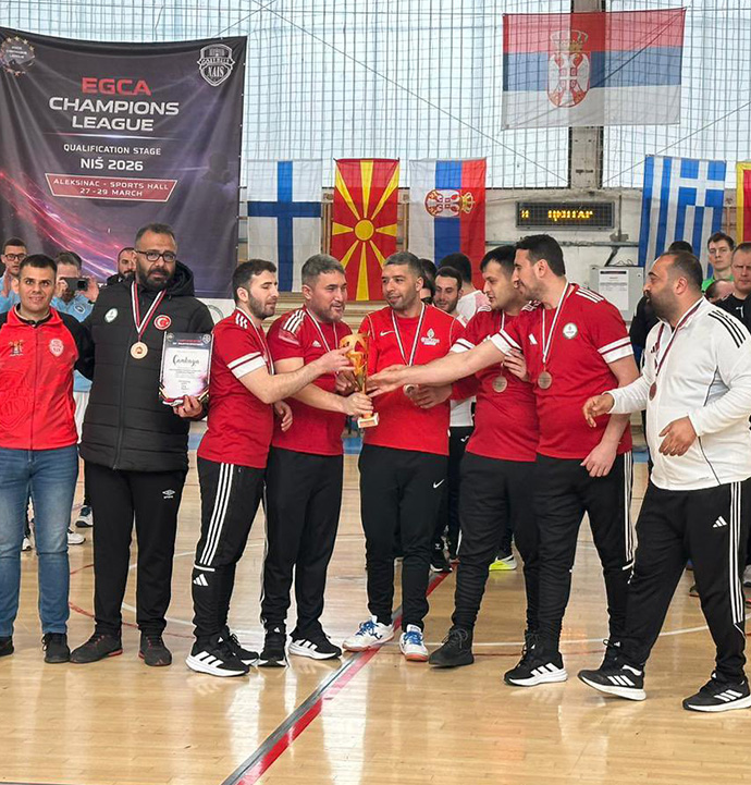 Çankaya Görme Engelliler Erkek Goalball Takımı’ndan büyük başarı