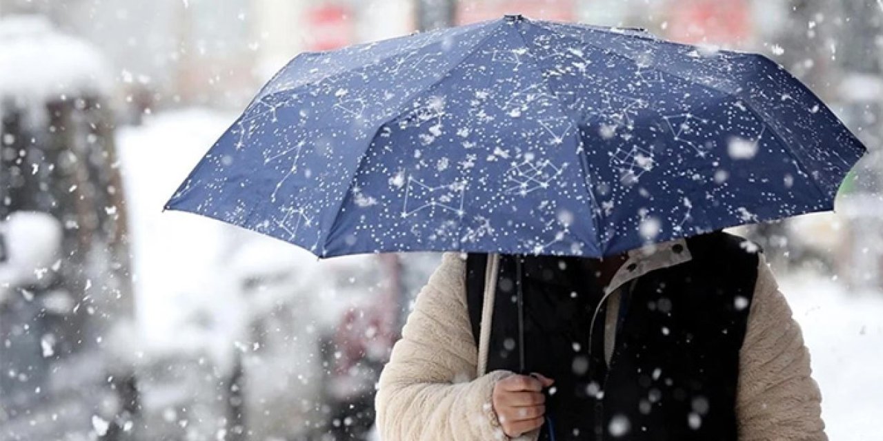 İçişleri Bakanlığından 18 il için kar ve sağanak uyarısı