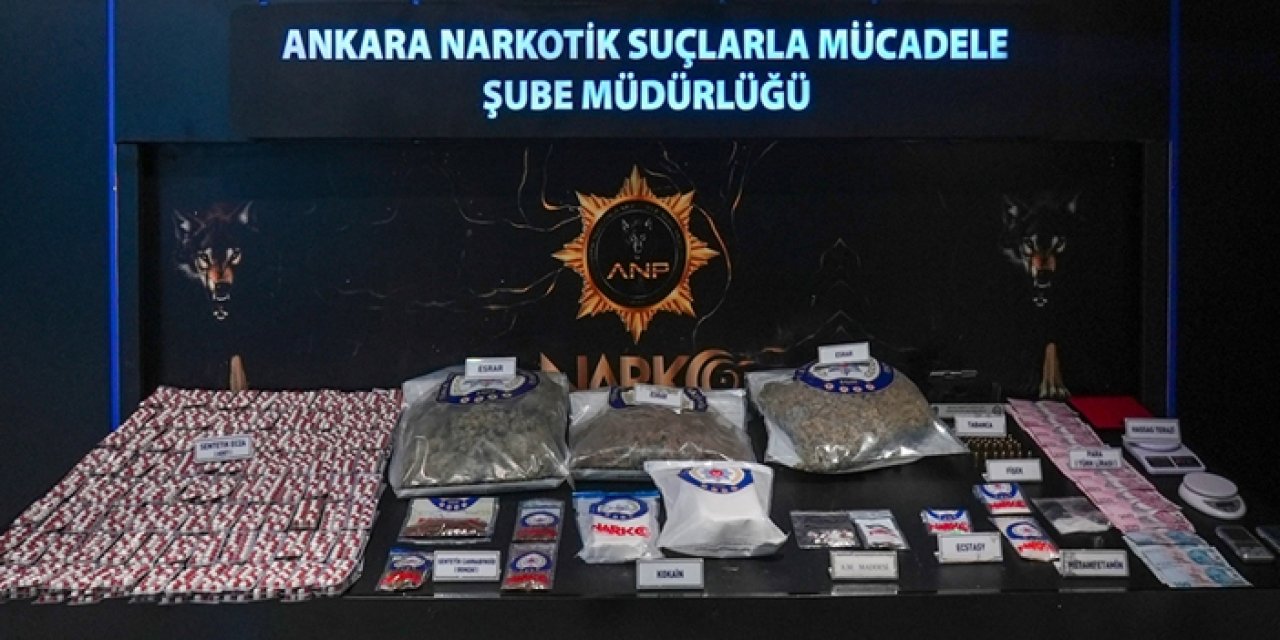Ankara’da büyük uyuşturucu operasyonu: 49 şüpheli tutuklandı