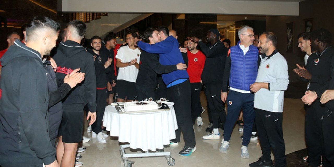 Gençlerbirliği’nde sürpriz kutlama: Genç futbolcu mutluluğunu gizleyemedi