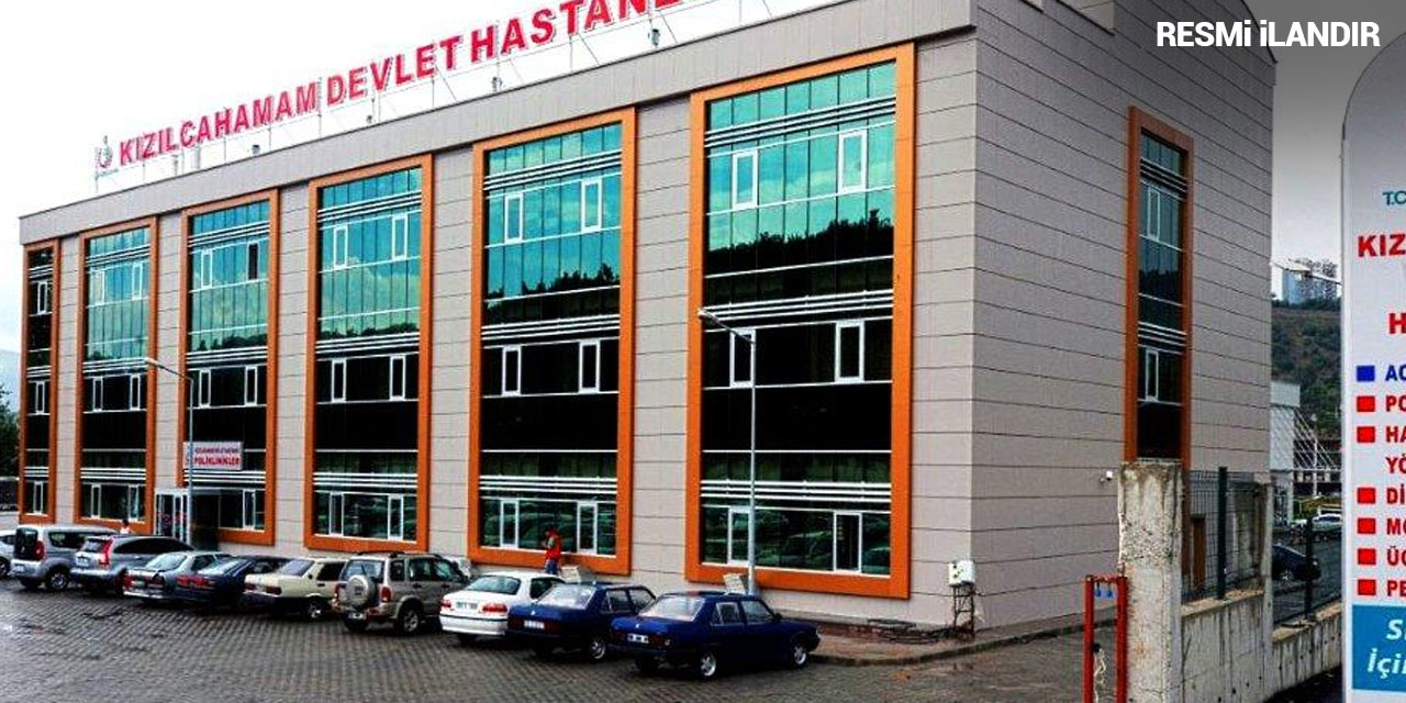 KIZILCAHAMAM DEVLET HASTANESİNİN 13 KALEMDEN OLUŞAN KAMU PERSONELİ KIYAFET ALIMI İLANI