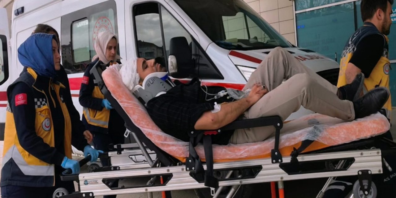 Bursa'da mobilya imalathanesine şok baskın: 10 kişilik grup dehşet saçtı