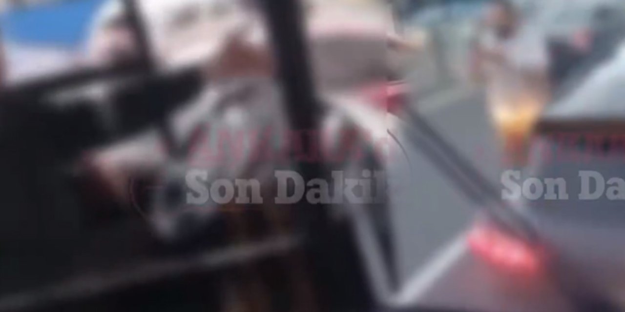 Ankara’da trafikte gerilim: Otobüsün önünü kesen sürücü tepki çekti