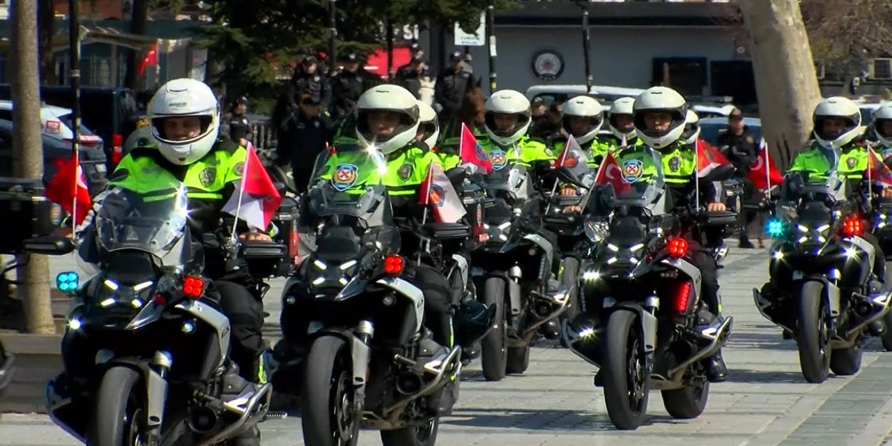Türk Polis Teşkilatı 181 yaşında: Kortej geçişiyle kutlandı