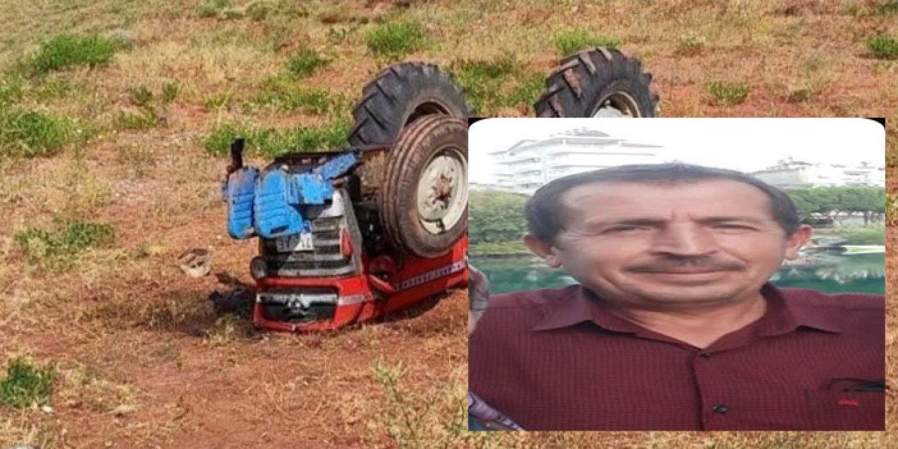 Malatya'da traktörün altında kalan çiftçi öldü
