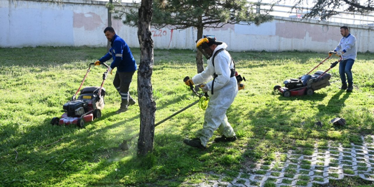 Mamak’ta bahar seferberliği: Sahada çalışmalar yoğunlaştı