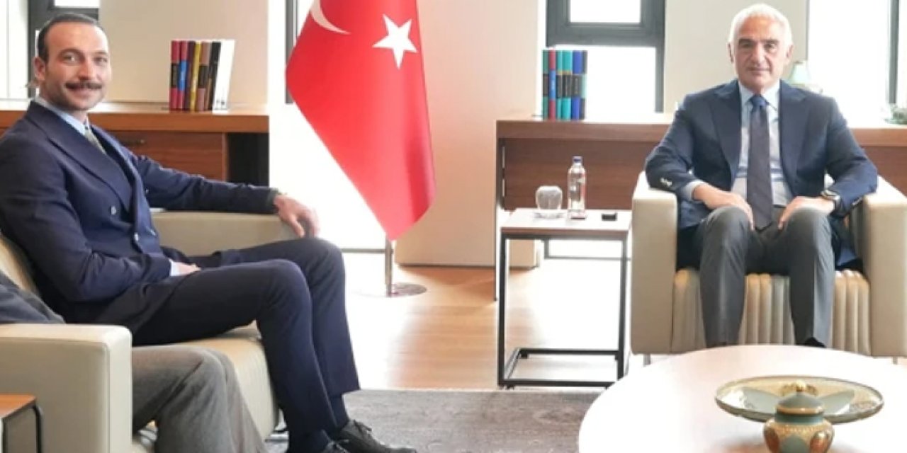 Kadir Baba Kültür Bakanı Ersoy’u ziyaret etti