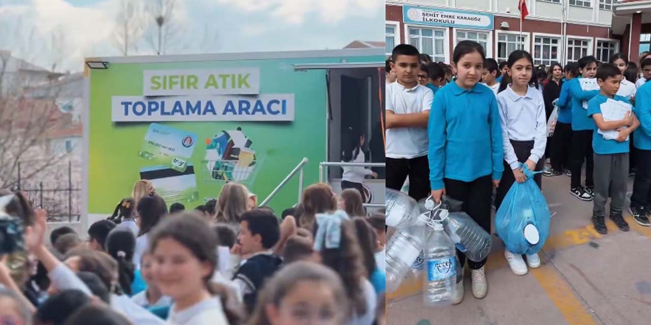 Sincan’da sıfır atık seferberliği: Öğrenciler ödüllendirildi