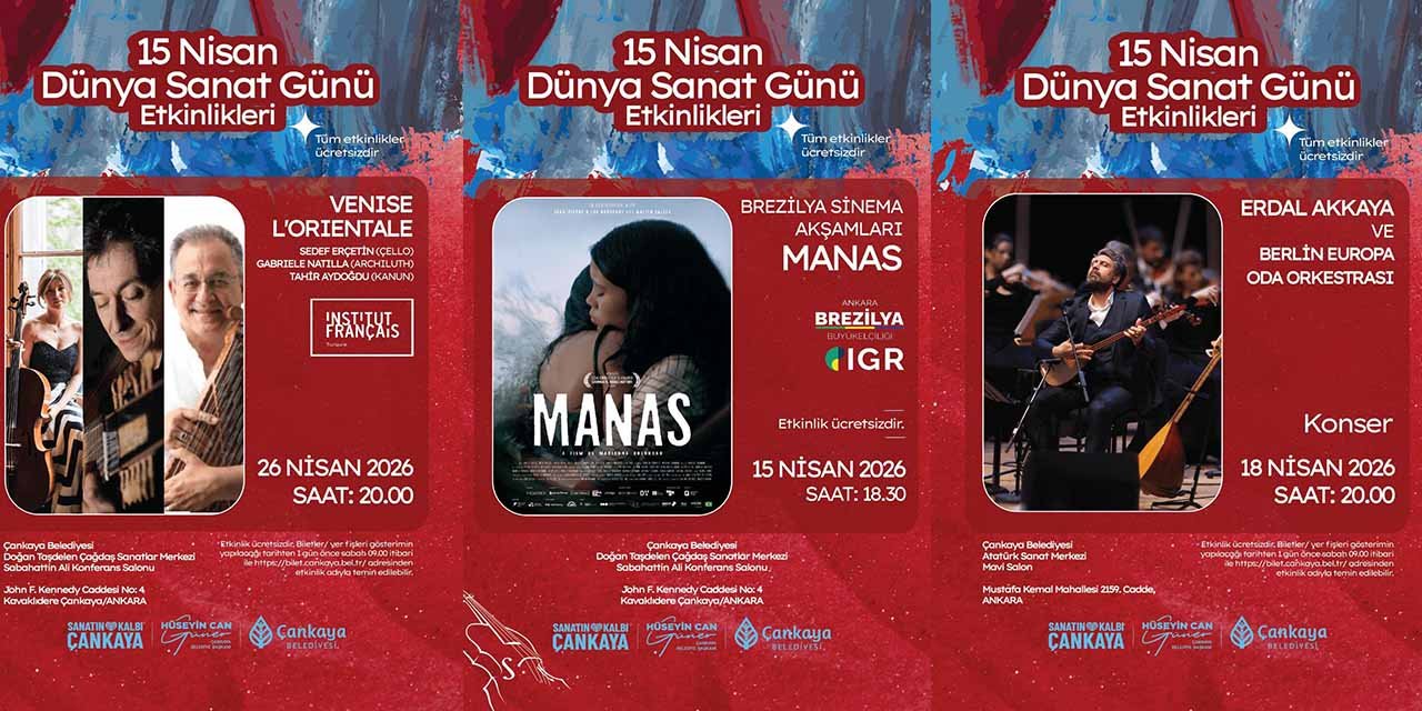 Dünyaca ünlü isimler Çankaya’da konser verecek