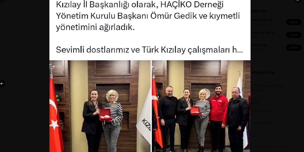 Kızılay’ın köpekçi Haçiko’yu kabul etmesi tepki çekti