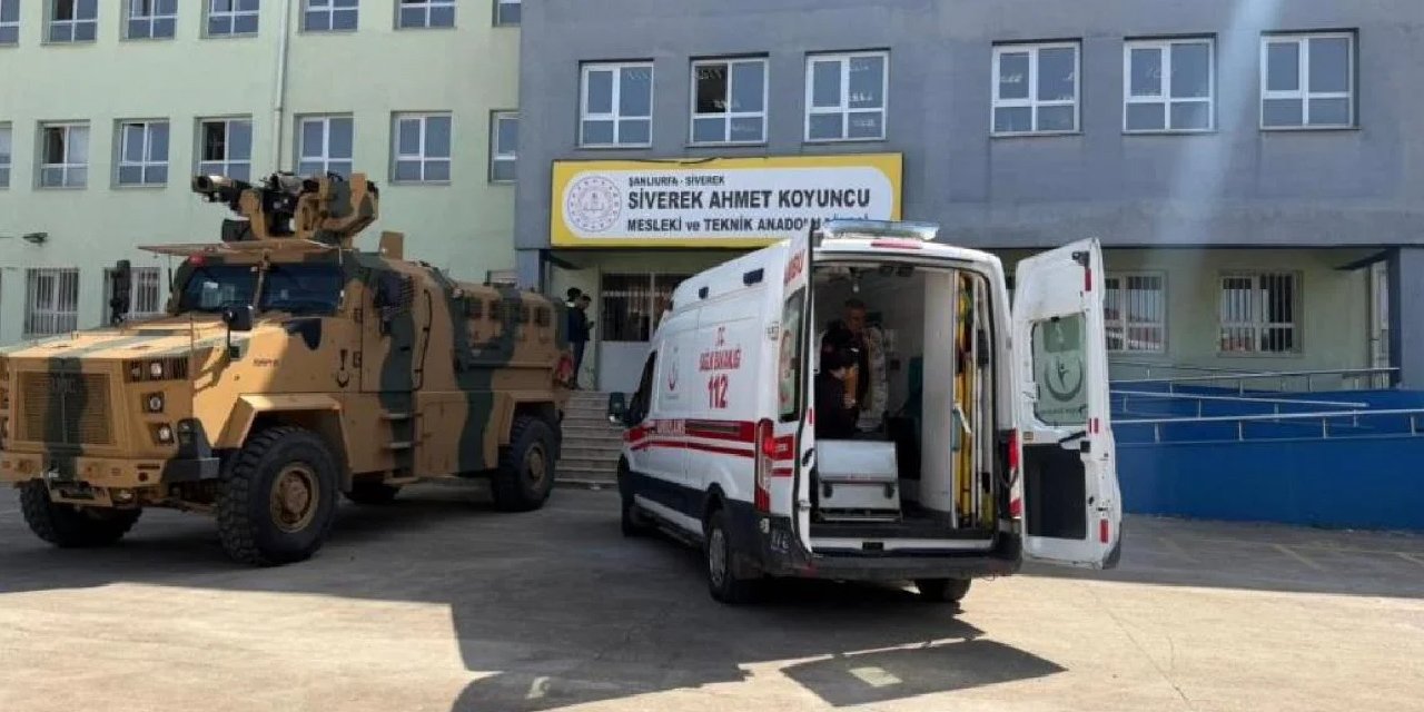 Siverek’te lisede silahlı saldırı: Yaralılar var