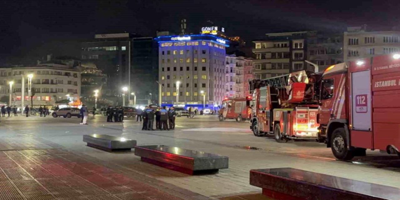 Taksim Metro İstasyonu'nunda yangın paniği