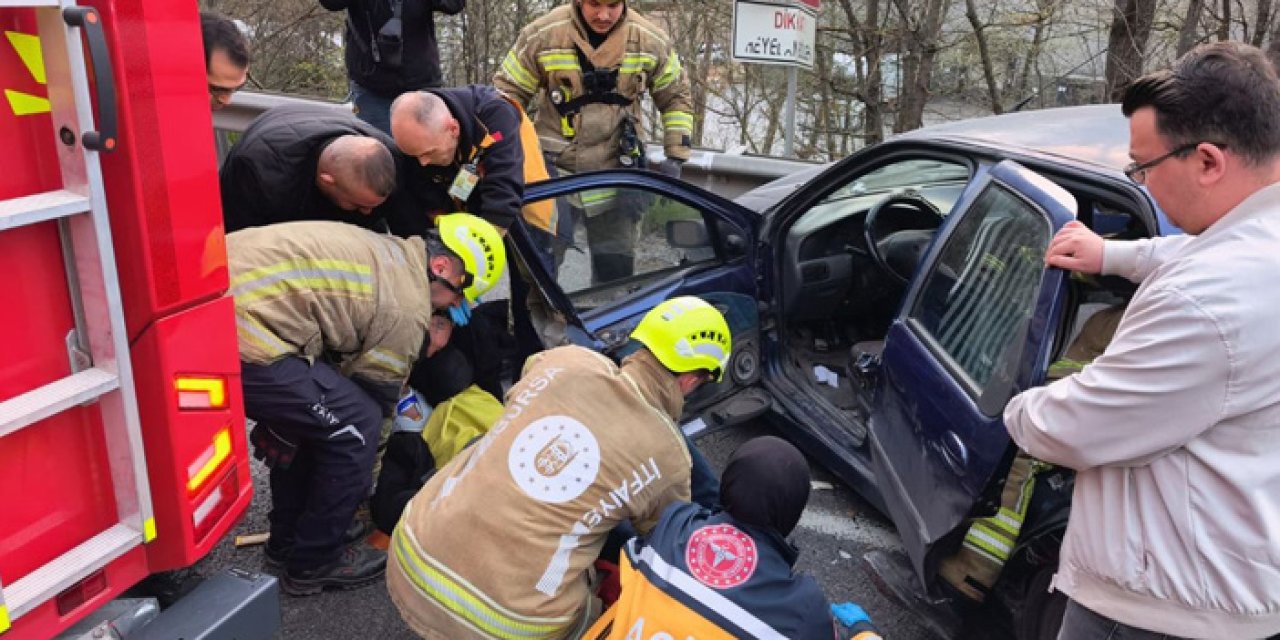Direksiyon başında epilepsi nöbeti facia getiriyordu: 2 yaralı