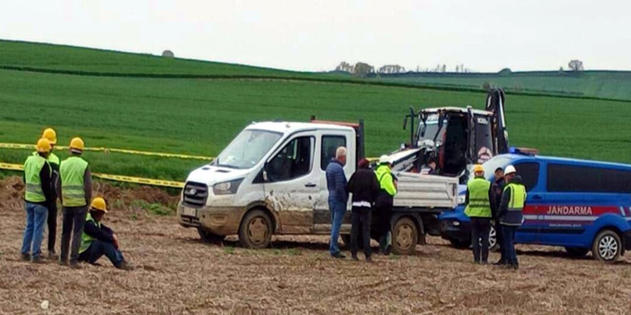 Tekirdağ'da kepçe kovası boynuna çarpan işçi öldü