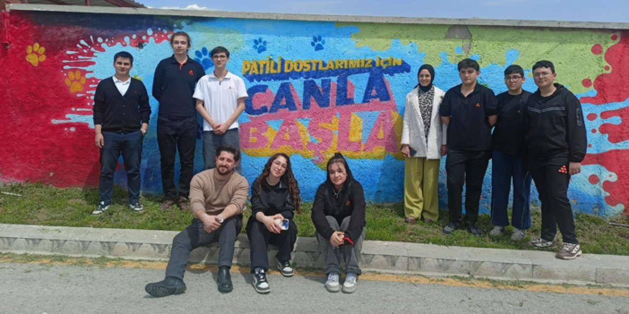 Teknokent Koleji öğrencilerinden duyarlılık örneği