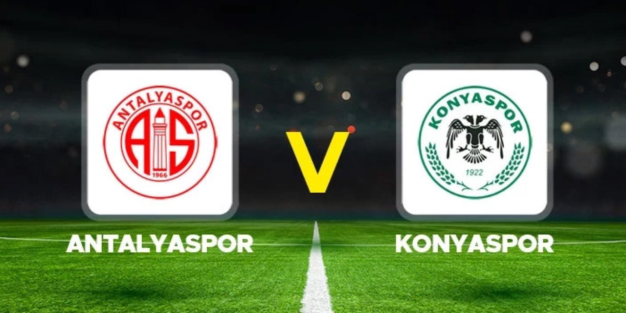 Antalyaspor Konyaspor maçı hangi kanalda? Antalyaspor Konyaspor maçı nereden izlenir?