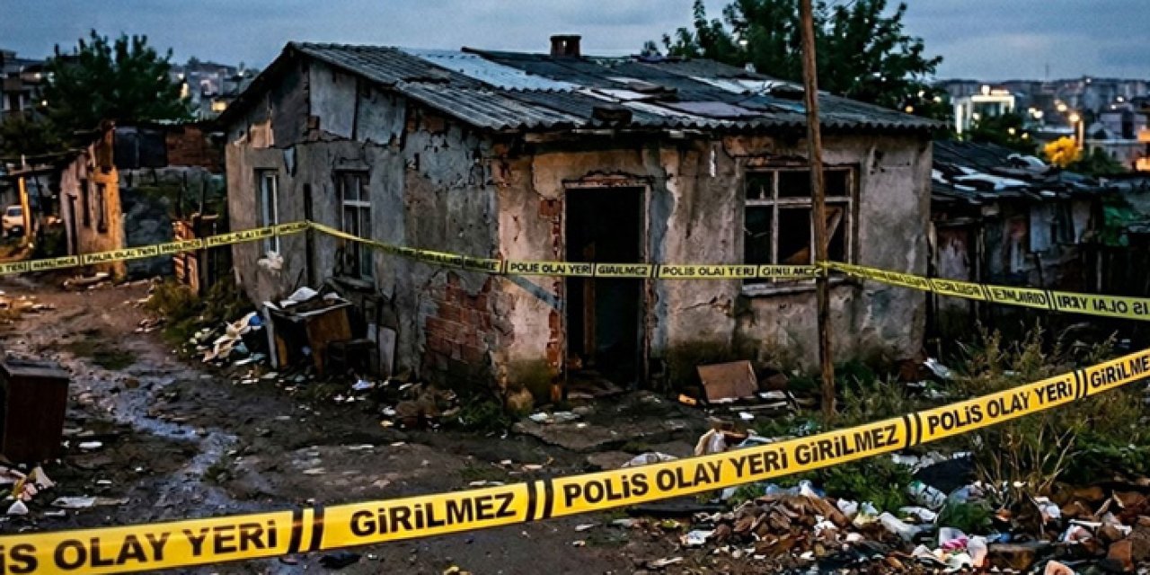 İstanbul'da metruk gecekonduda erkek cesedi bulundu