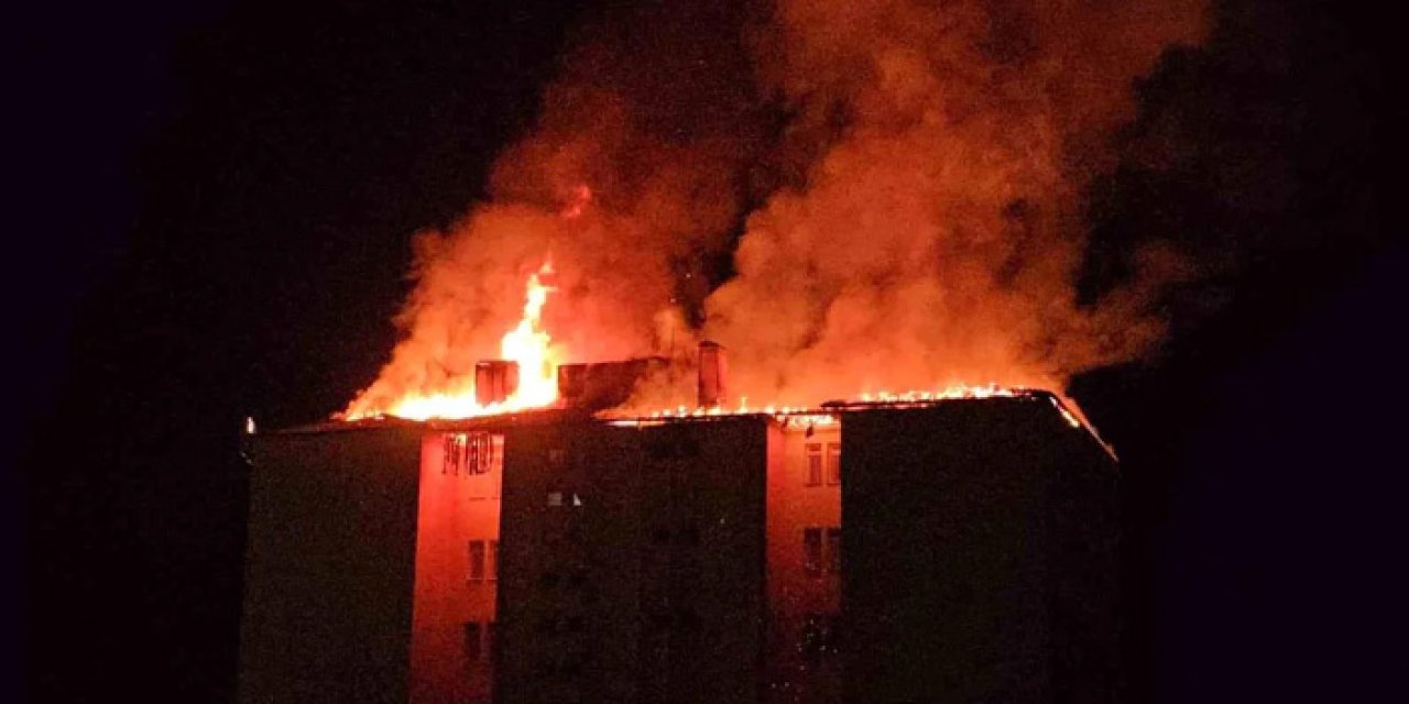 Aydın'da Fen Lisesi yurdunda yangın paniği